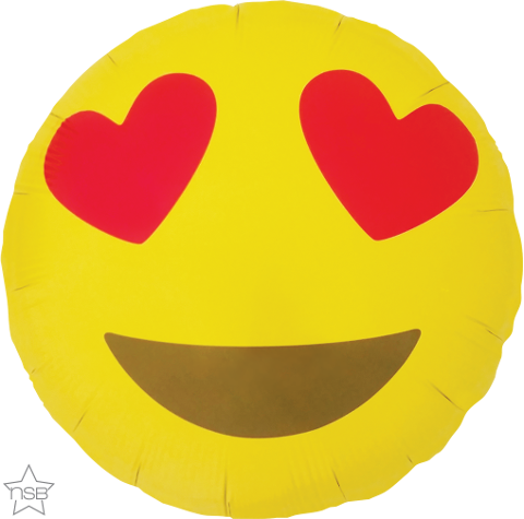 表情鋁質氣球 | 18吋 emoji