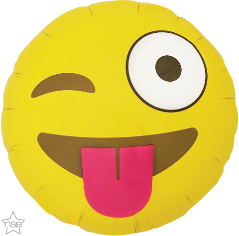 表情鋁質氣球 | 18吋 emoji