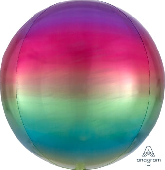 Ombre Orbz 3D立體鋁膜氣球 | 21吋
