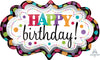 happy birthday 鋁膜氣球 | 大型 生日快樂