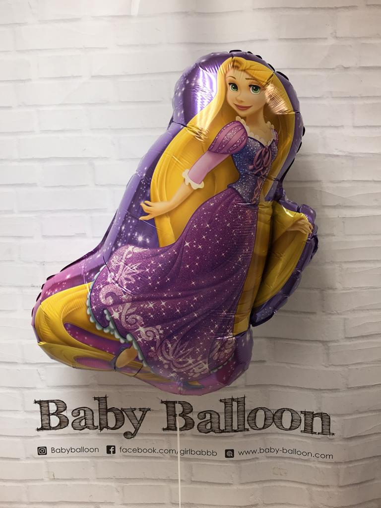 長髮公主鋁質氣球 | 31吋 Rapunzel 樂佩公主 Tangled 魔髮奇緣