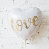 白色心型金宇LOVE 鋁質氣球 | 18吋 情人節 PB16
