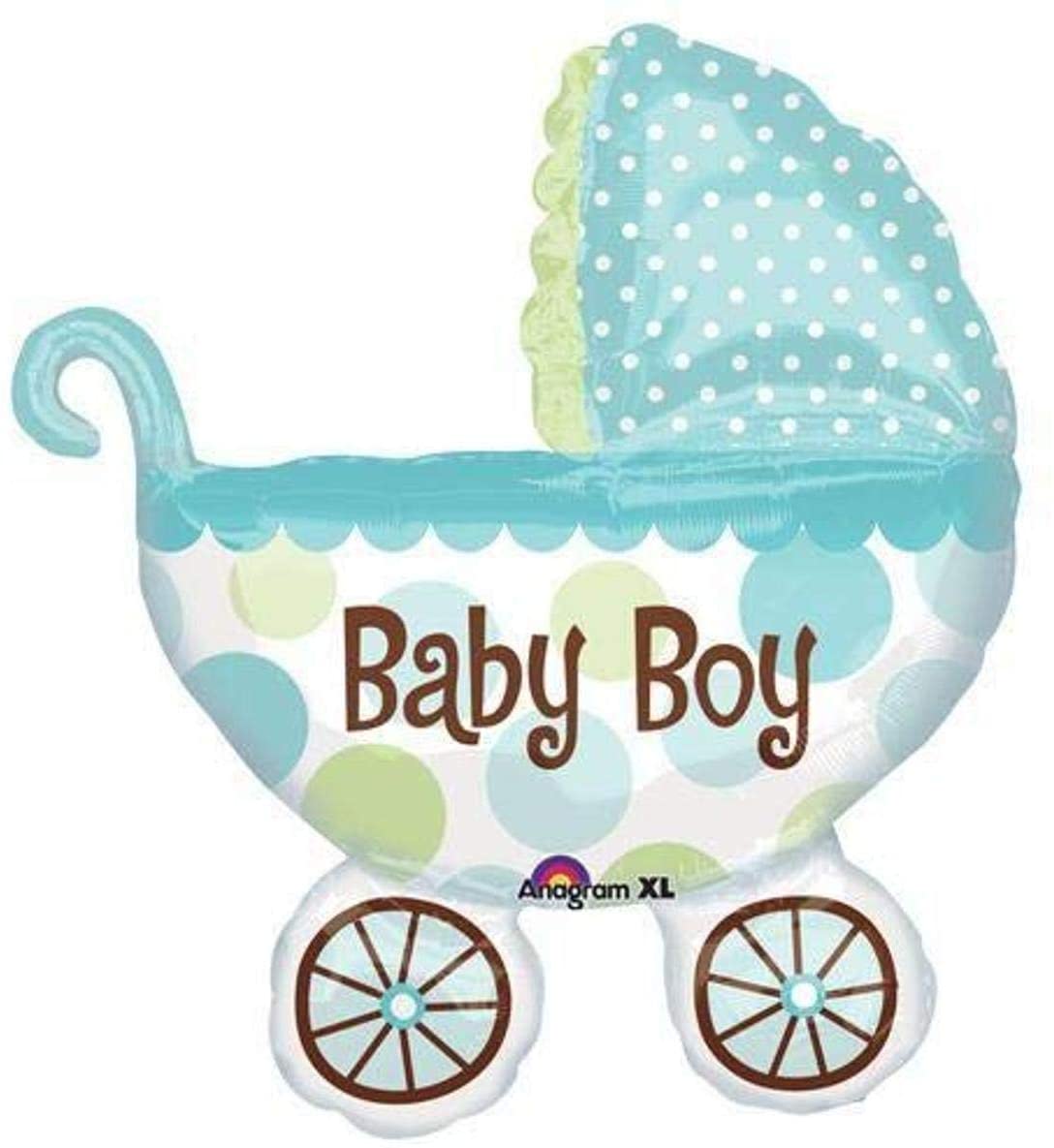嬰兒車鋁膜氣球 | 35吋 bb車 baby boy baby girl