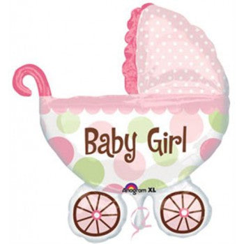 嬰兒車鋁膜氣球 | 35吋 bb車 baby boy baby girl