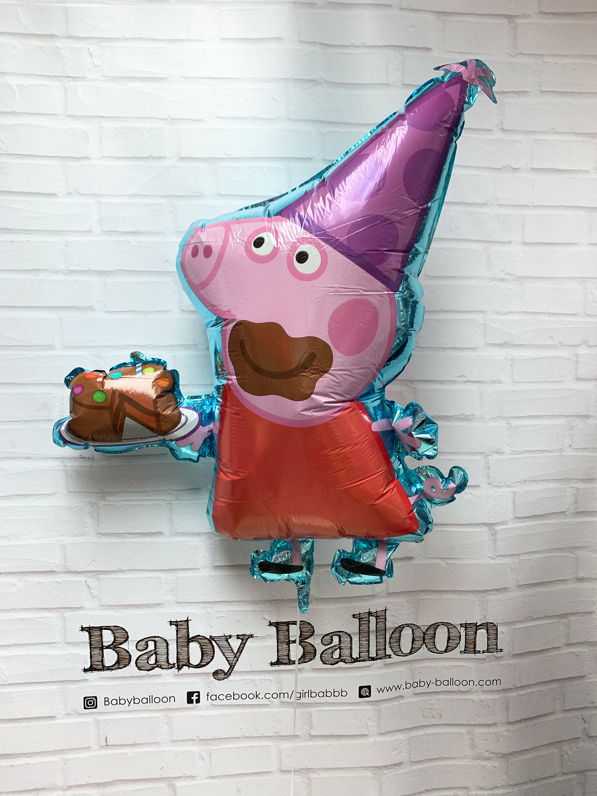 Peppa Pig 氣球 | (佩佩豬 小豬佩奇 粉紅小豬 )
