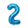 字母/數字 氣球 粉藍色 | 40吋