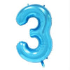 字母/數字 氣球 粉藍色 | 40吋