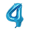字母/數字 氣球 粉藍色 | 40吋