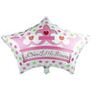 baby girl 生日皇冠鋁膜氣球