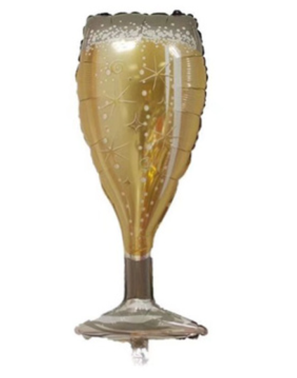 香檳杯慶祝鋁質氣球