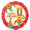 happy birthday 鋁膜氣球 | 18吋 生日快樂