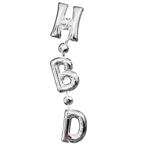 H.B.D 連體詞鋁質氣球 | 40吋 happy birthday 生日 生日快樂